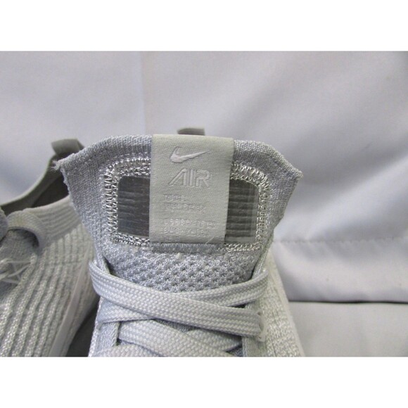 Nike Air VaporMax Flyknit 3 Shoes Womens 7.5 White Platinum Running Sneakers - Picture 6 of 13